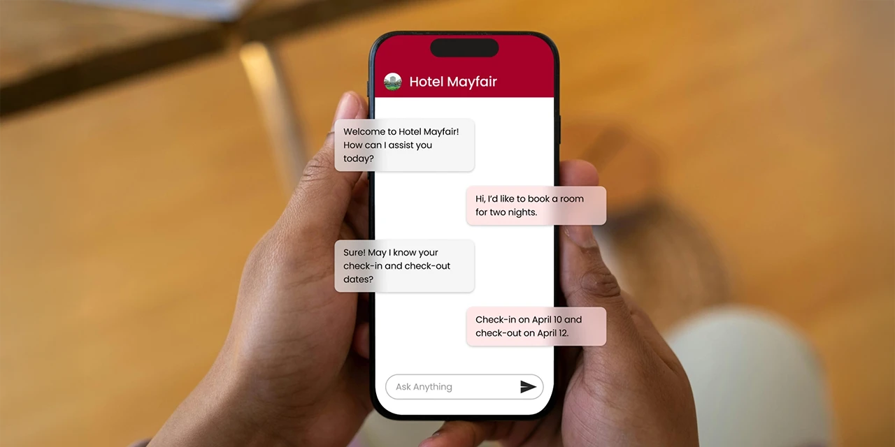 AI and Hospitality - hotel chat bot