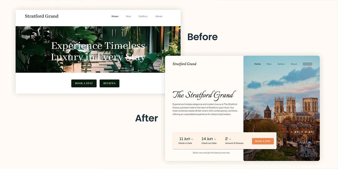 Hotel marketing plan for revenue growth