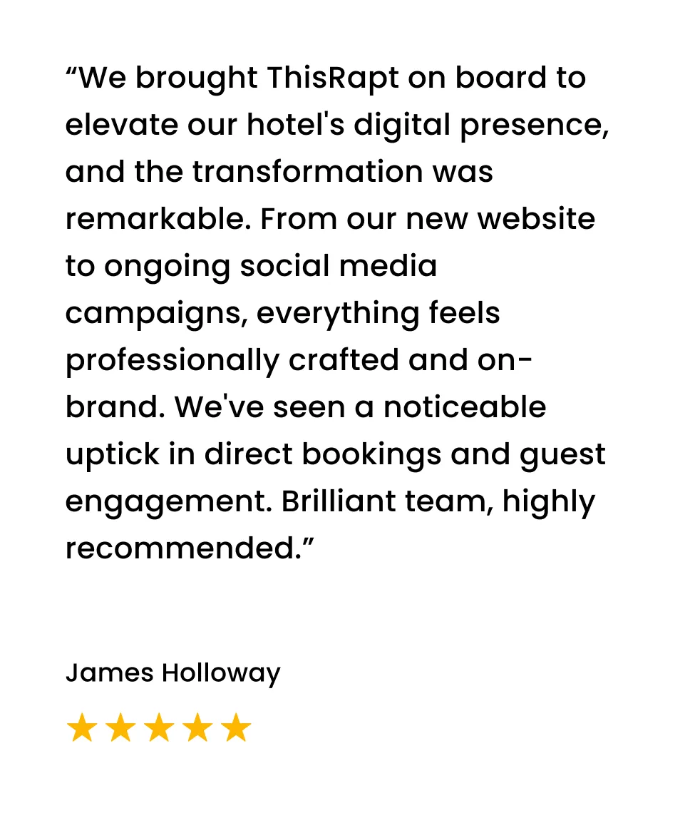 Customer Testimonial - James Holloway