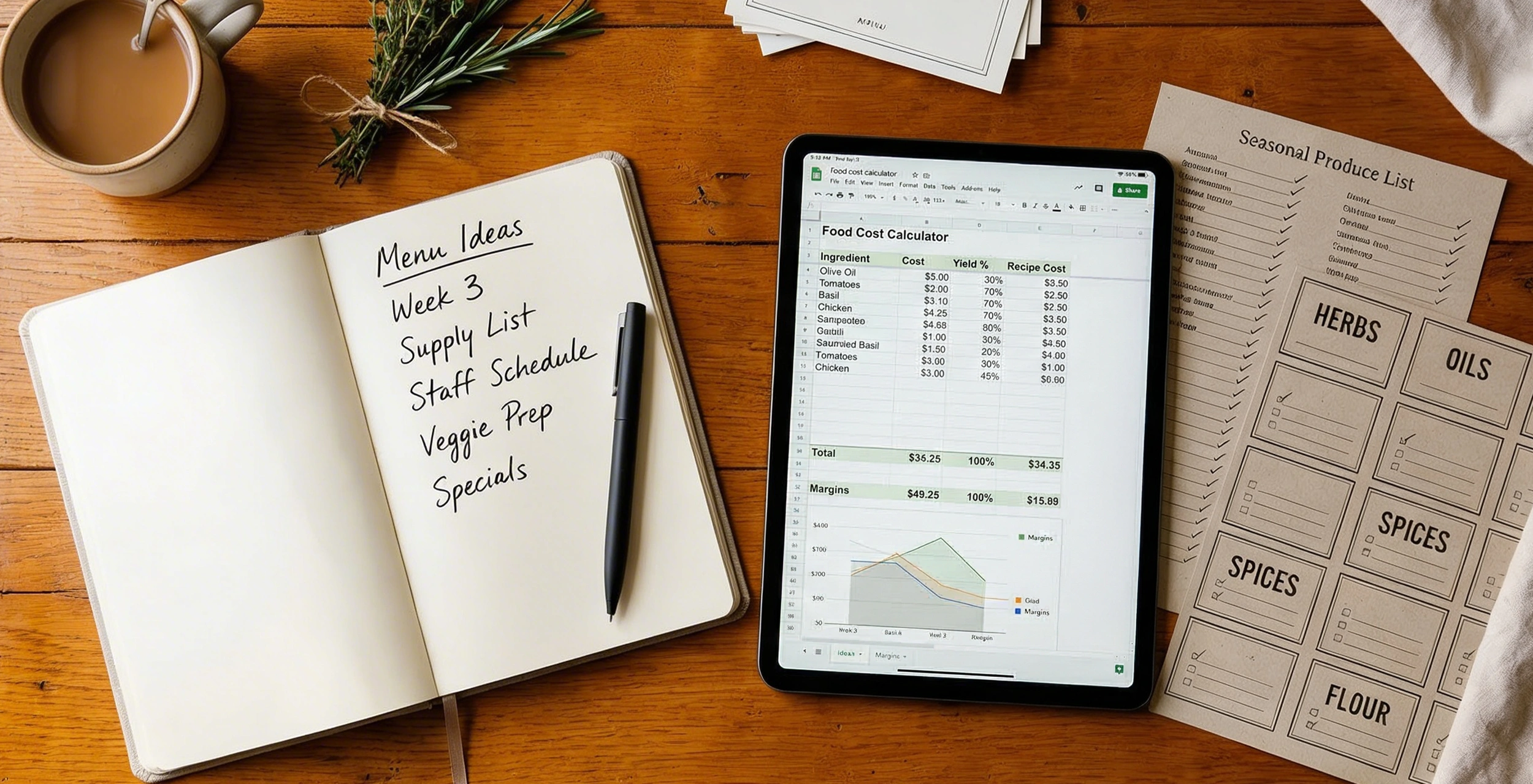 Restaurant Marketing Plan and Action Plan to Increase Sales and Profit Margins