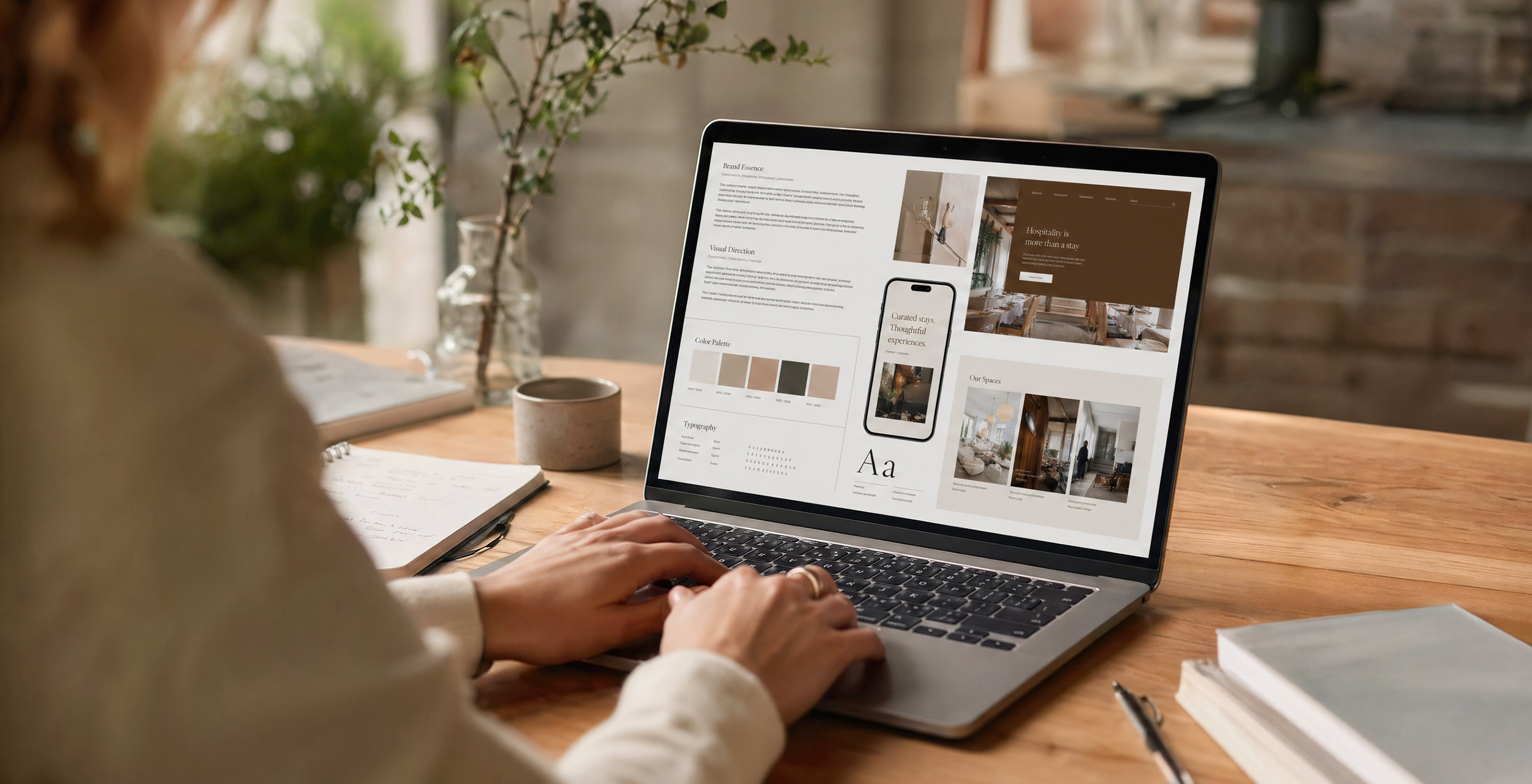 Hospitality Brand Development Through Digital Design & Identity Systems