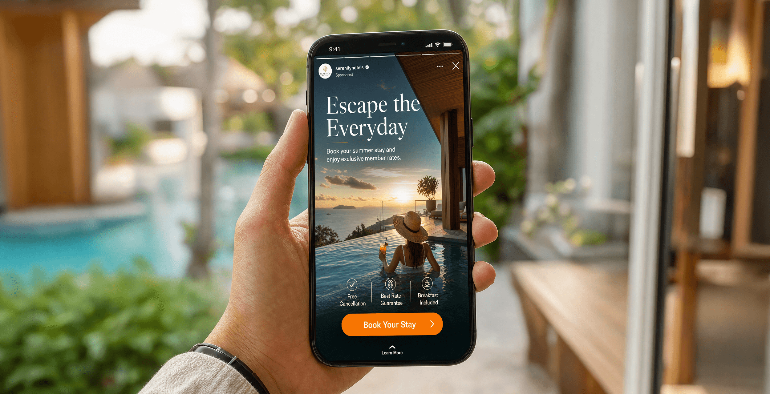 Social Media Advertising for Hotel Bookings