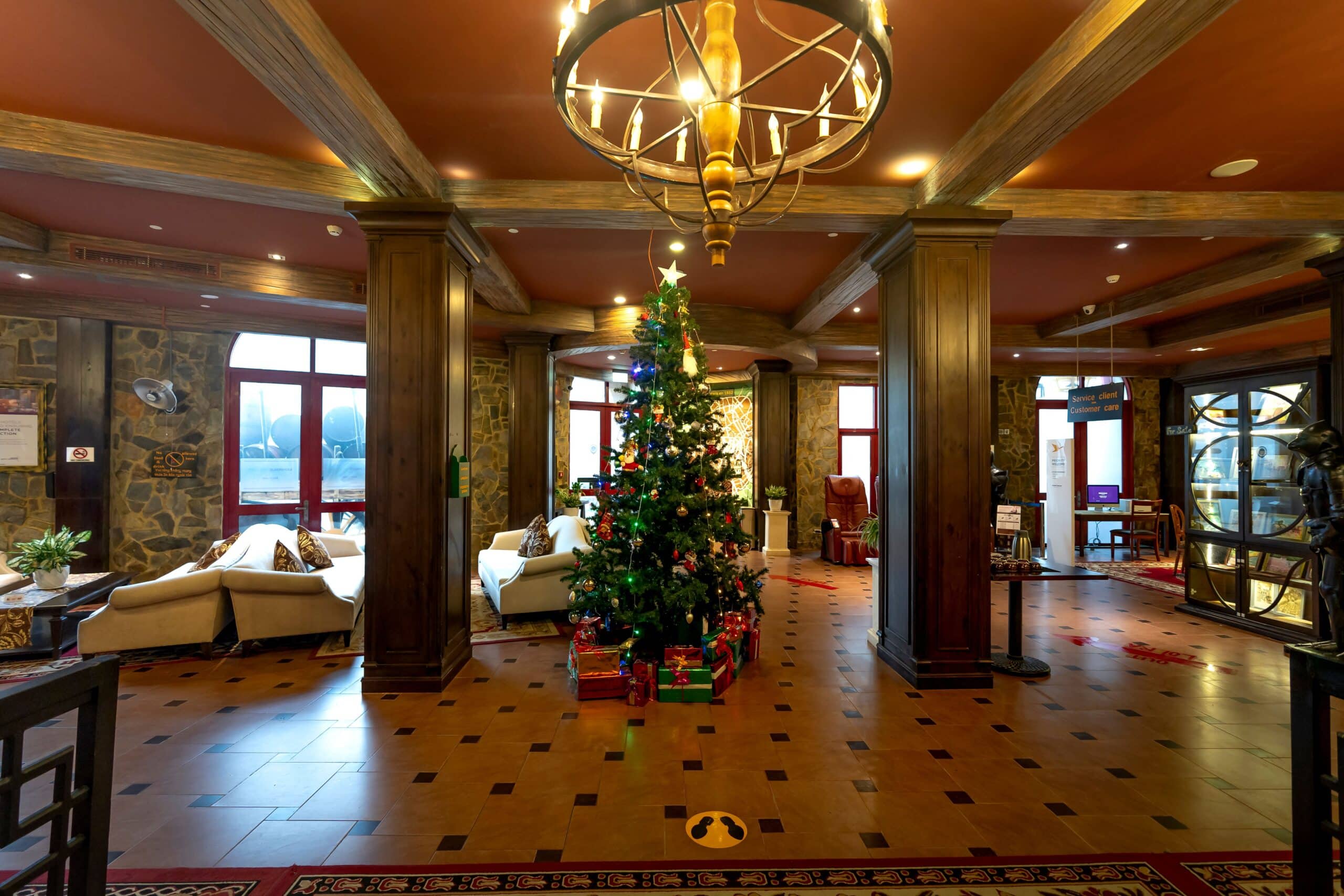 Hotel in Christmas